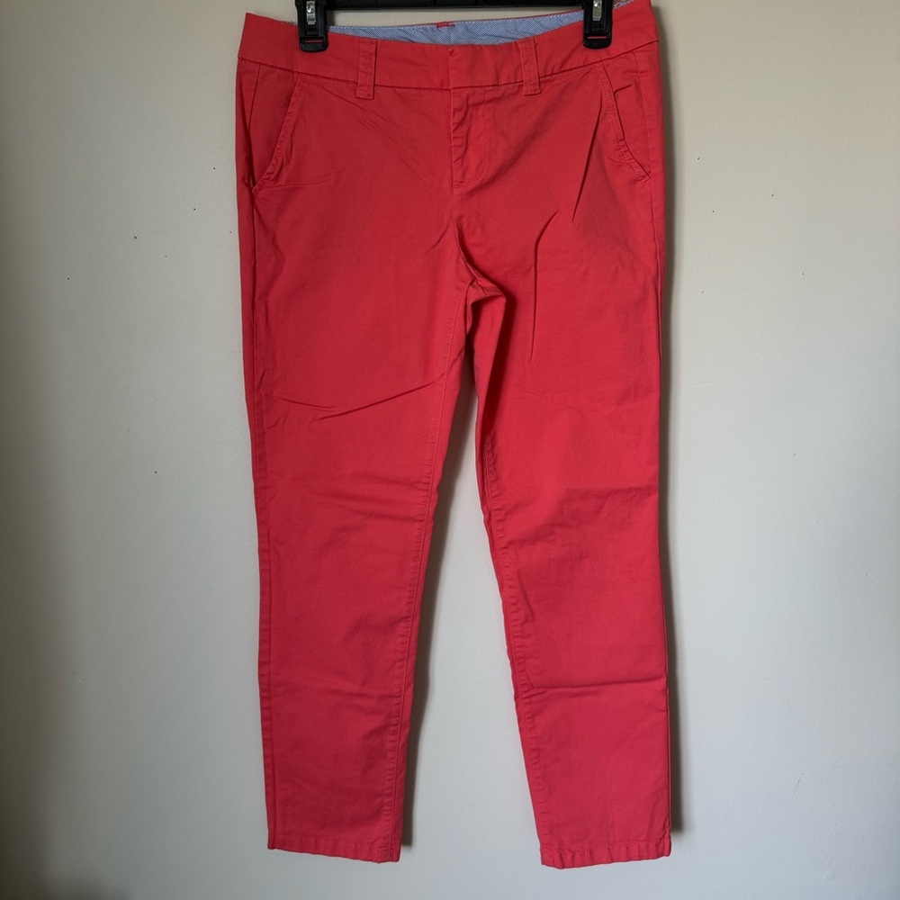 STYLUS Womens Pants color Coral size 4 used excellent condition.           #12